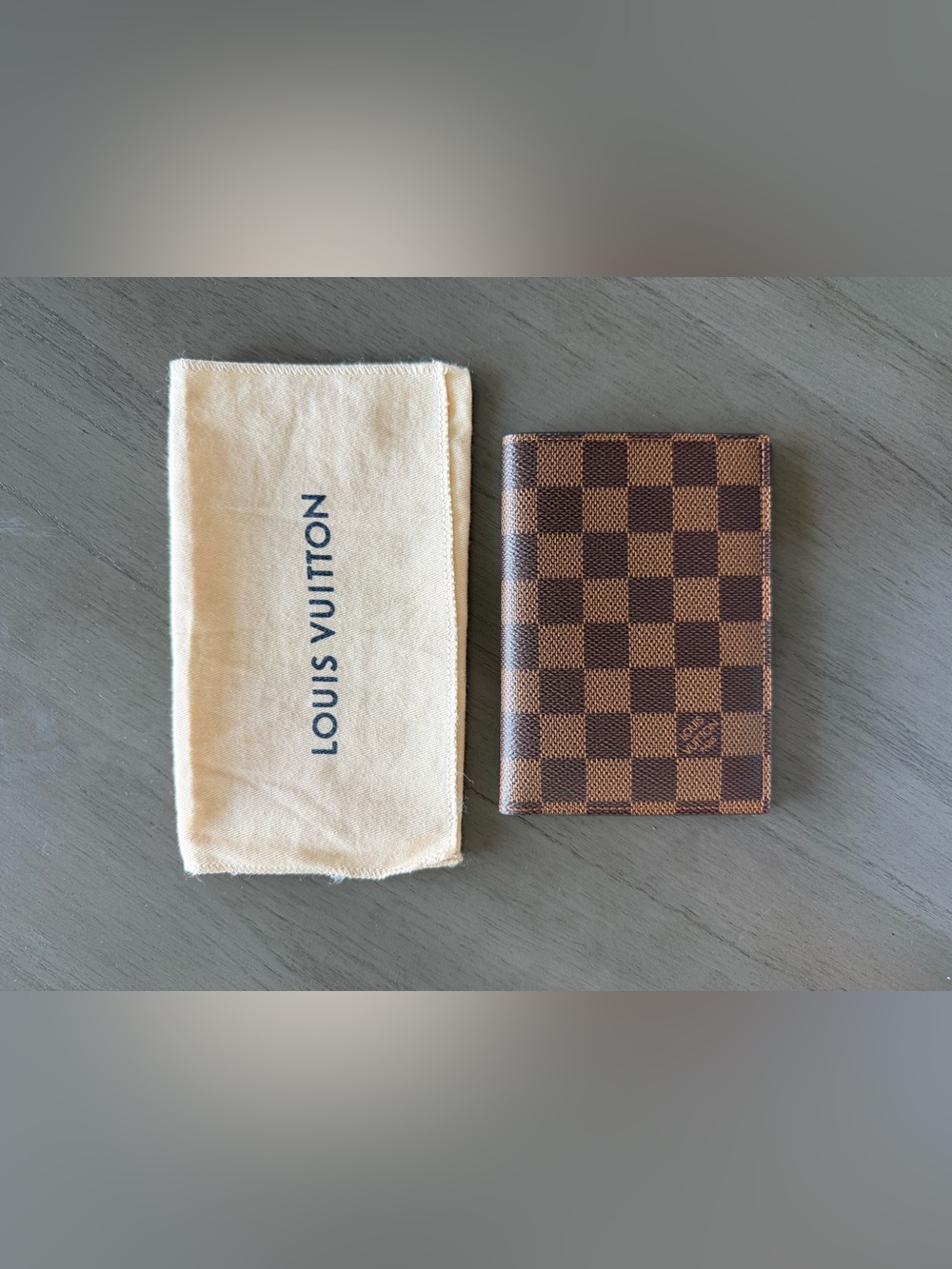 Louis Vuitton N64412 Damier Ebene Passport Cover